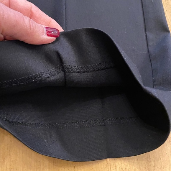 Talbots Women’s Pleated Dress Work Heritage Pants Black Pockets NEW size 10 - Picture 5 of 11
